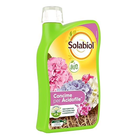 CONCIME LIQUIDO PER ACIDOFILE SOLABIOL BIO LT.1