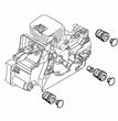 Spina ricambio per motosega  MS170-180-390 Stihl