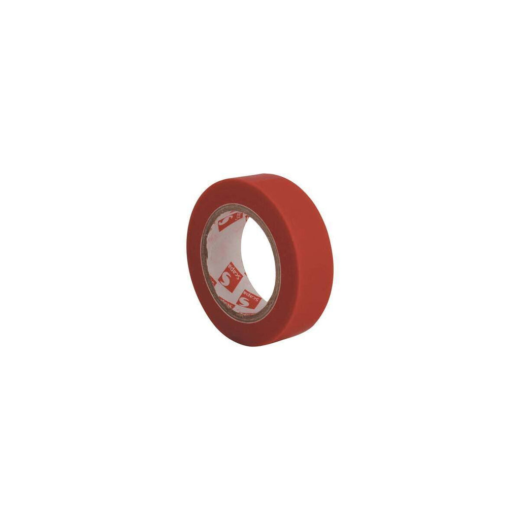 NASTRO ISOLANTE SCAPA ROSSO MM.15X10 MT