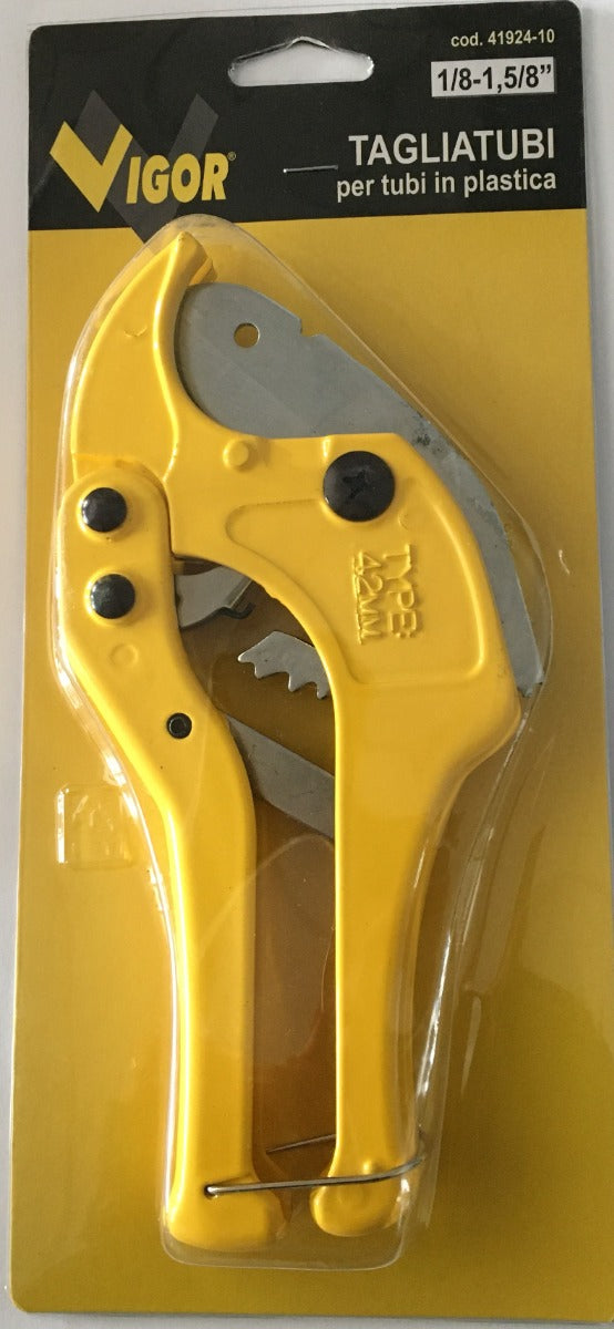 TAGLIATUBI PINZATRICE PER TUBI PLASTICA 1/8-5/8" VIGOR