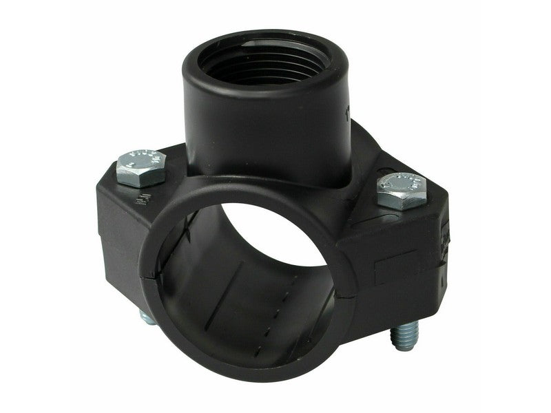 PRESA A STAFFA PER TUBO POLIETILENE 50X3/4