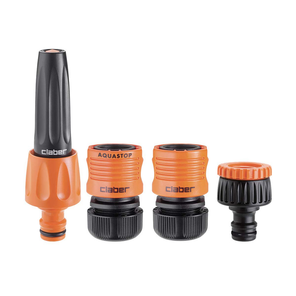 Kit lancia +raccordi e presa rubinetto claber