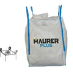 BIG BAGS SACCO MACERIE 90X90X120 TOP CARAMELLA FONDO CHIUSO 1500 KG