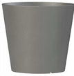 VASO OCTAVIA CM.30 CON RISERVA D'ACQUA COLORE STEEL GREY PLASTECNIC