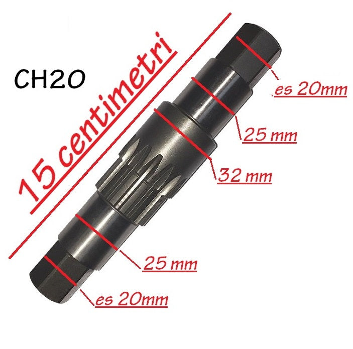 Albero porta fresa BL85 z.1598 ricambio Benassi