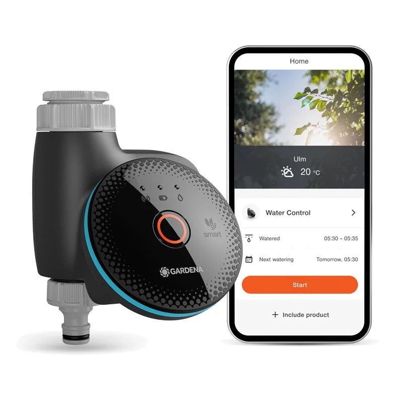 PROGRAMMATORE CENTRALINA A BATTERIA SMART WATER CONTROL 1VIA GARDENA