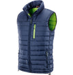 GILET SION BLUE-VERDE LIME TAG.XL