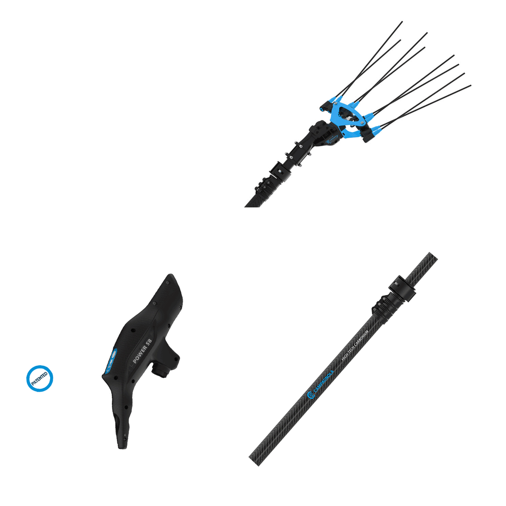 KIT ICARUS V1 58 PLUS LI/ION 700 CAMPAGNOLA ASTA CARBONIO 185/270