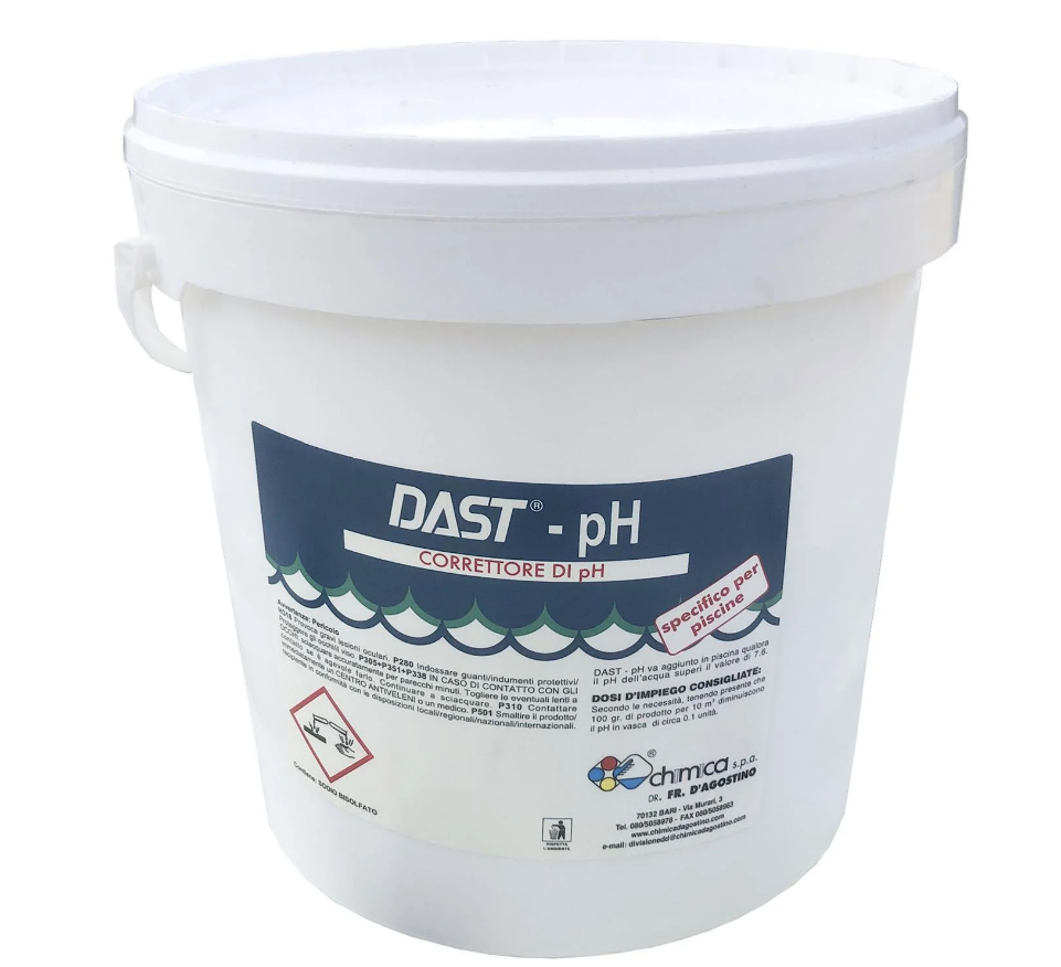 PH MINUS MENO GRANULARE DA 10 KG NATURII CHIMICA D'AGOSTINO