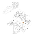 CHIOCCIOLA PER MOTOSEGA STIHL MSA 200-220 STIHL