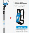 KIT ICARUS V1 58 PLUS LI/ION 700 CAMPAGNOLA ASTA CARBONIO 185/270
