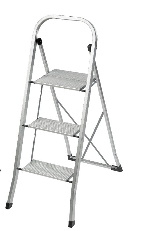 SCALA SGABELLO ALLUMINIO EASY STEP 3 GRADINI MAURER