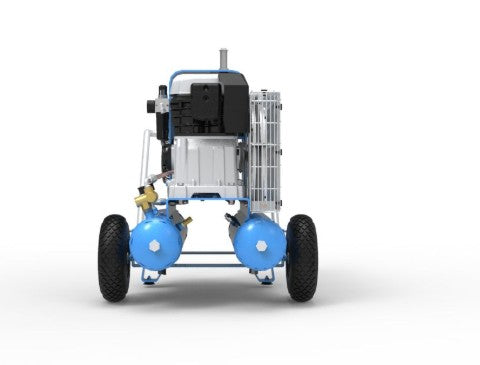 KIT MOTOCOMPRESSORE A SCOPPIO MC 548 7 HP COMPLETO ANCHE ASTE