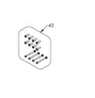 SET VITI CARTER SUPERIORE PER TORNADO CARBON V3 CASTELLARI