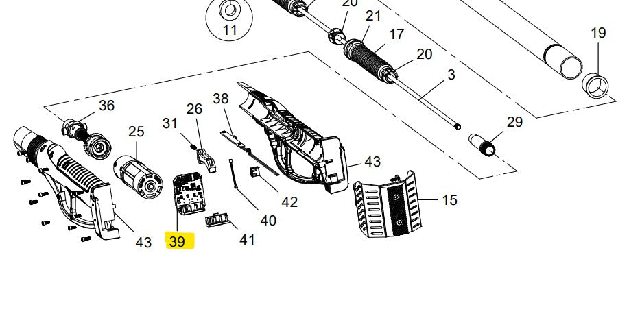 SCHEDA ELETTRONICA DI CONTROLLO +CONNETTORE BATTERIA CAMPAGNOLA