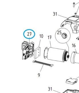 SCHEDA ELETTRONICA DI CONTROLLO SL23 CAMPAGNOLA