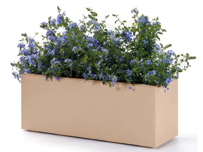 CASSETTA KEBE GREENER CM.100 CON RISERVA ACQUA E RUOTE COLORE DUNE