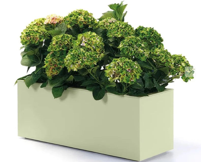 CASSETTA KEBE GREENER CM.100 CON RISERVA ACQUA E RUOTE COLORE OASI