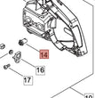 INGRANAGGIO TENDICATENA PER MOTOSEGA 451S/493/601SX SHINDAIWA ECHO