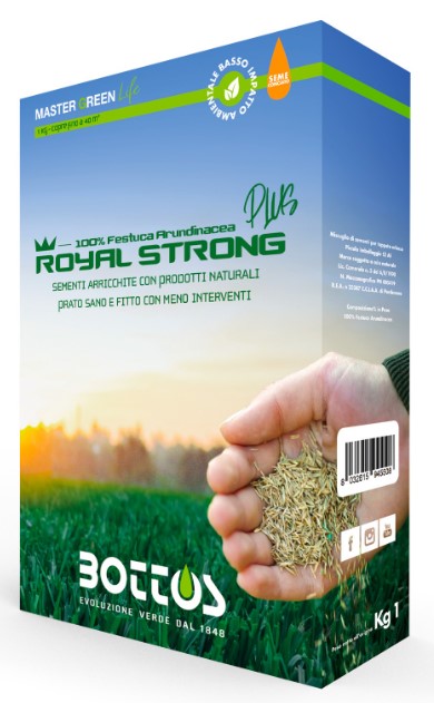 ROYAL STRONG PLUS MG LIFE 100% FESTUCA BOTTOS