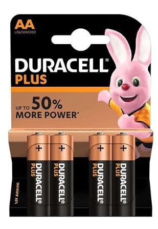 BATTERIE PILE DURACELL AA MN1500 SIMPLY ALKALINE