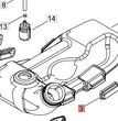 AMMORTIZZATORE SERBATOIO PER DECESPUGLIATORE T410TS/DH221 SHINDAIWA