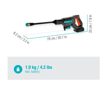 PREMIUM SET IDROPULI AQUACLEAN 24/18V GARDENA