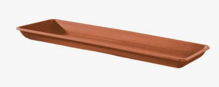 SOTTO CASSETTA RETTANGOLARE INIS CM.40 TERRACOTTA