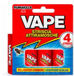 Insetticida adesivo mosche a strisce Vape confezione da 4 pz