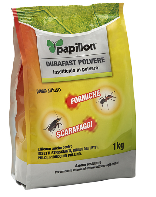 DURAFAST POLVERE 250 GR PER FORMICHE SCARAFAGGI PAPILLON