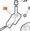 KIT SUPPORTO RICAMBIO PER TRINCIASARMENTI WB50 K800H OLEOMAC