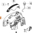 CUFFIA MOTORE RICAMBIO DECESPUGLIATORE BC 430T OLEOMAC