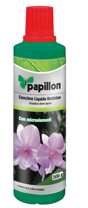 CONCIME LIQUIDO PER ORCHIDEE DA 500G PAPILLON