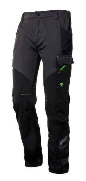 PANTALONE NICE GRIGIO SCURO/NERO NERI SAFETY TAG.L
