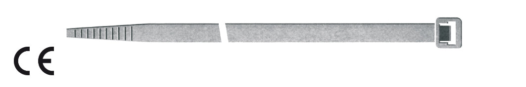 FASCETTE CABLAGGIO NEUTRA TRASPARENTE 140X3.5 MAURER