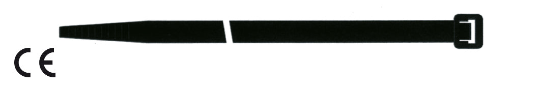 FASCETTE CABLAGGIO NERA 140 X 3.5 MM DA 100 PEZZI MAURER