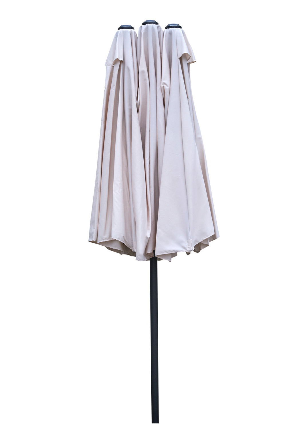 OMBRELLONE RETTANGOLARE DOPPIO LOULE TELAIO ACCIAIO 270X455CM 248H