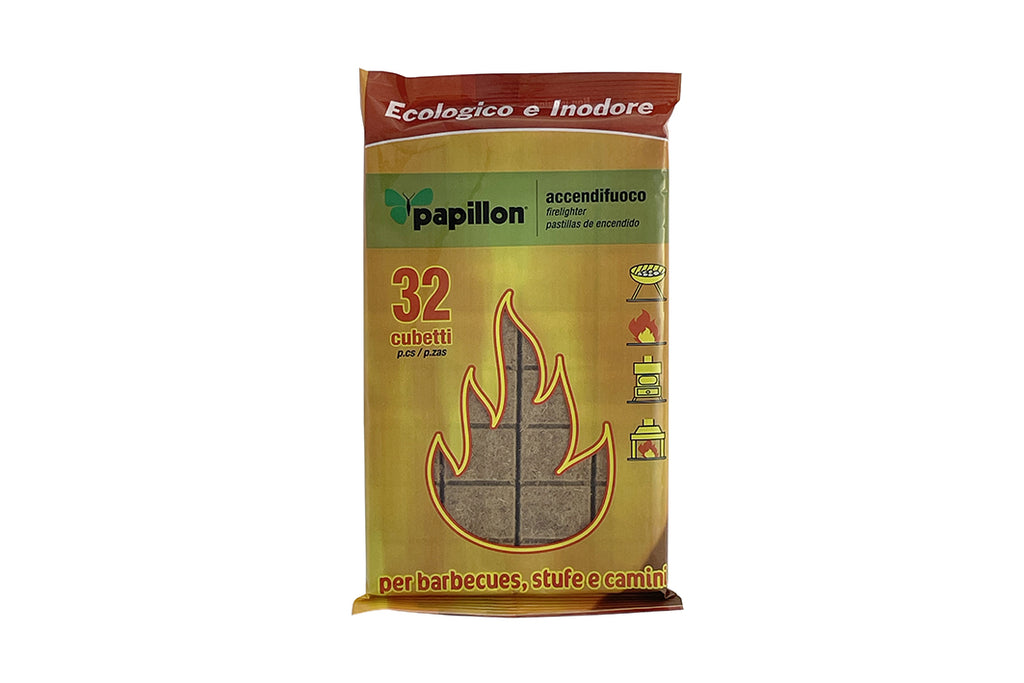 ACCENDIFUOCO PAPILLON ECOLOGICO DA 32 PEZZI