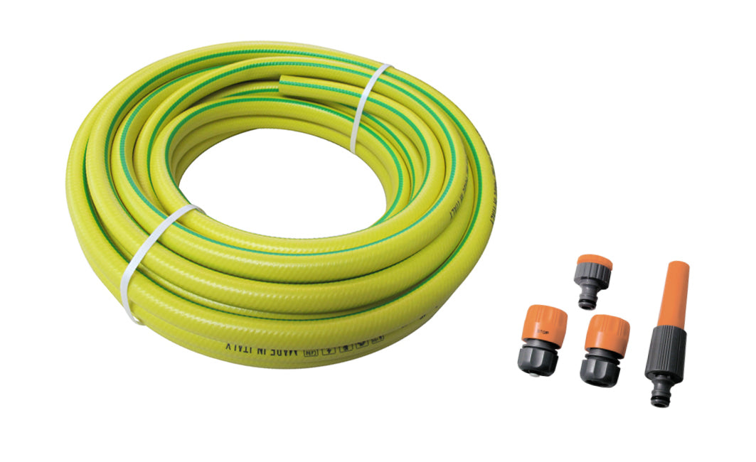 KIT TUBO IRRIGAZIONE GARDENTECH 5/8 DA 20 MT. ANTITORSIONE PAPILLON