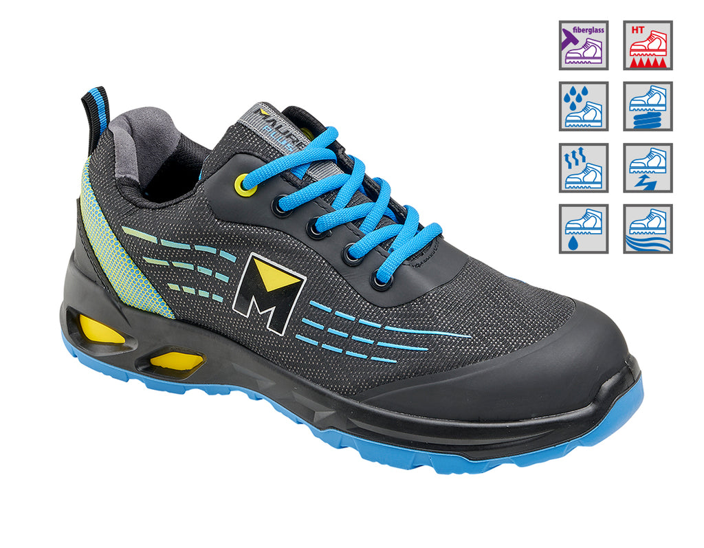 SCARPA ANTINFORTUNISTICA BASSA SPORT LAPIS TG.43 MAURER PLUS S3