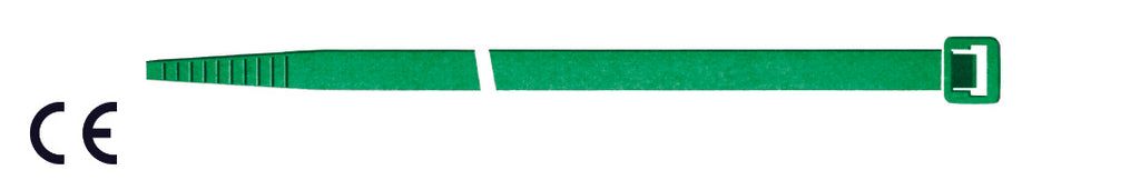 FASCETTE CABLAGGIO VERDE 390X4.6 MM DA 100 PEZZI MAURER