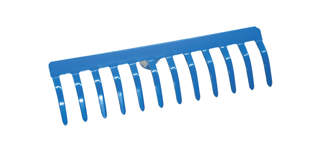RASTRELLO  TIPO PESANTE 16 DENTI ACCIAIO STAMPATO PAPILLON