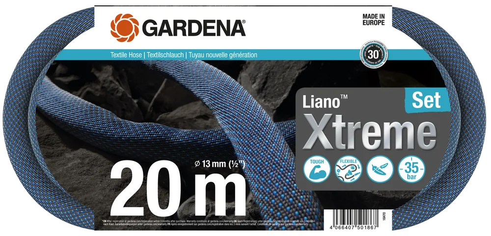 TUBO LIANO TM XTREME 20 MT. SET GARDENA