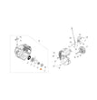 PULEGGIA AVVIAMENTO PER TAGLIASIEPI HC 246/247 E BV 250 OLEOMAC