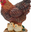 GALLINA CON PULCINI CM.22 ANTICO MESTIERE IN VETRORESINA