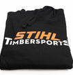 FELPA HOODIE GR TG.XL TIMBERSPORTS CON CAPPUCCIO NERA STIHL
