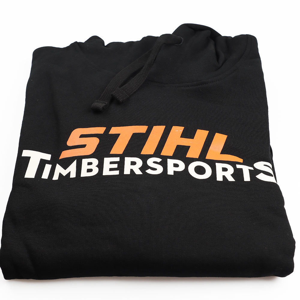 FELPA HOODIE GR TG.XL TIMBERSPORTS CON CAPPUCCIO NERA STIHL