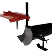 ASSOLCATORE CON COFANO FRESA E ATTACCO PER RT 401 CM.36 MECCANICA
