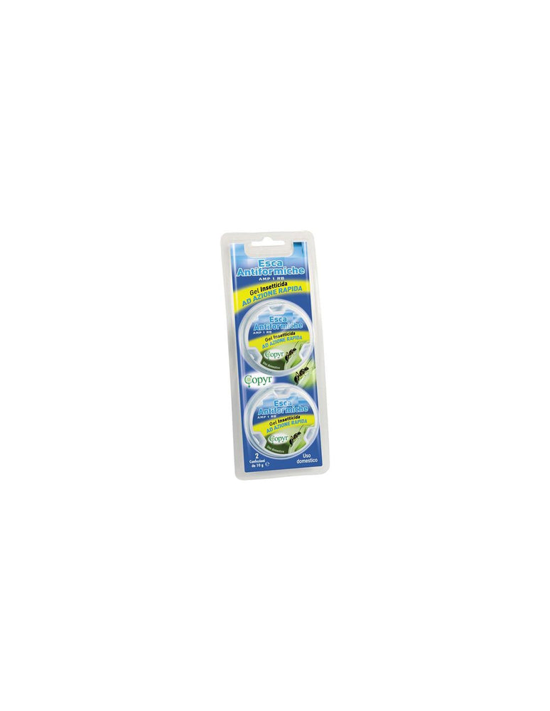 TRAPPOLA PER FORMICHE CONFEZIONE DA DUE CONTENITORI 2X10 GR. COPYR