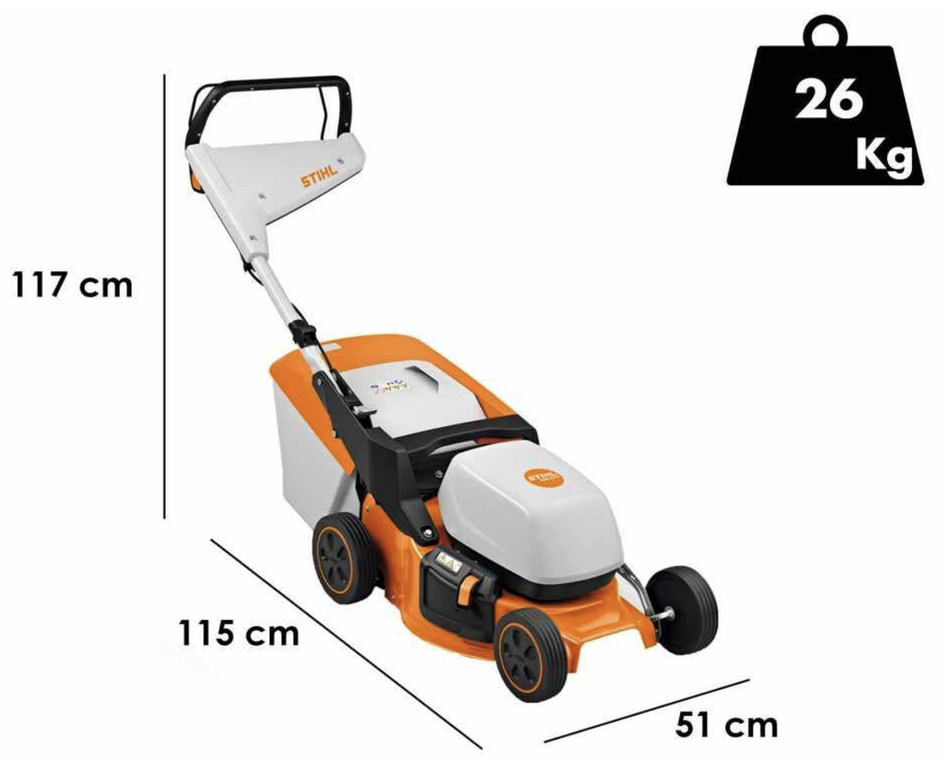 RASAERBA A BATTERIA RMA 243.3+AK20+AL 101 STIHL